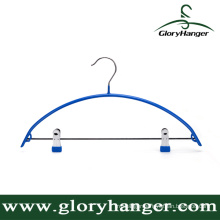 2016 PVC Shirt Hanger with Metal Bar/Metal Clips